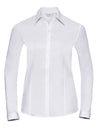 Russell Collection Z962F Ladies´ L/S Herringbone Shirt