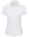 Russell Collection Z963F Ladies´ Short Sleeve Herringbone Shirt